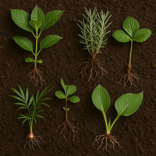 Other live plants (including their roots)